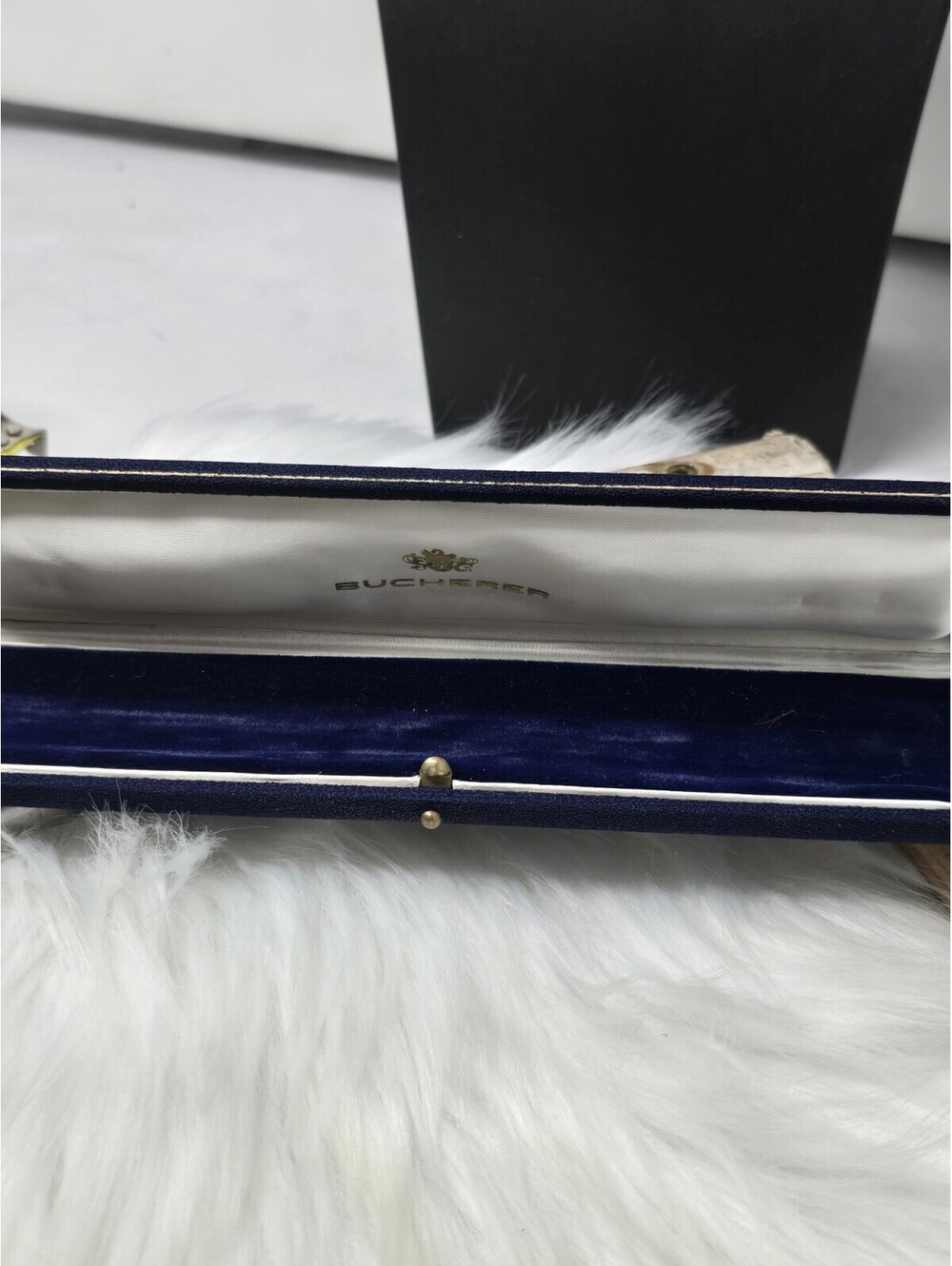 Vintage Bucherer Lucerne Watch Bracelet Presentation Box
